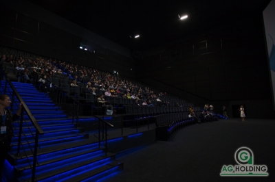 Подсветка ступеней в Лазерный кинотеатр IMAX, г. Москва