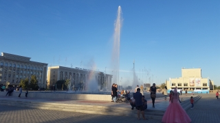Фонтан г. Кызылорда